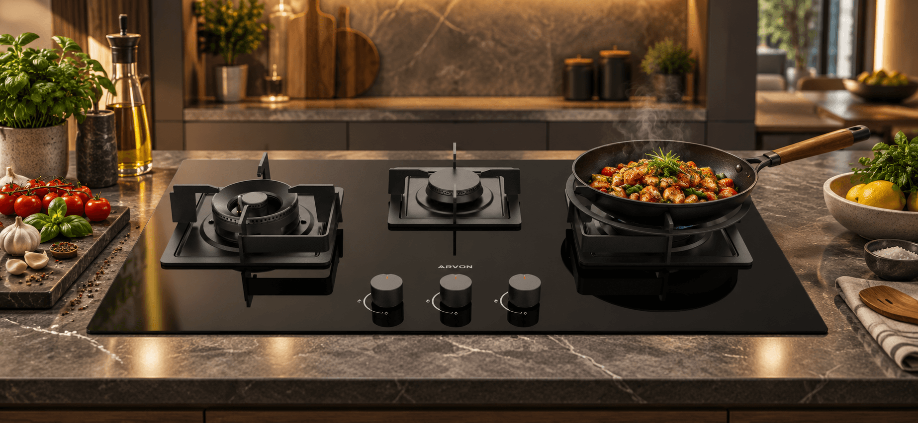 Pourquoi une Table de Cuisson à Gaz Premium est au Cœur de Toute Cuisine Moderne