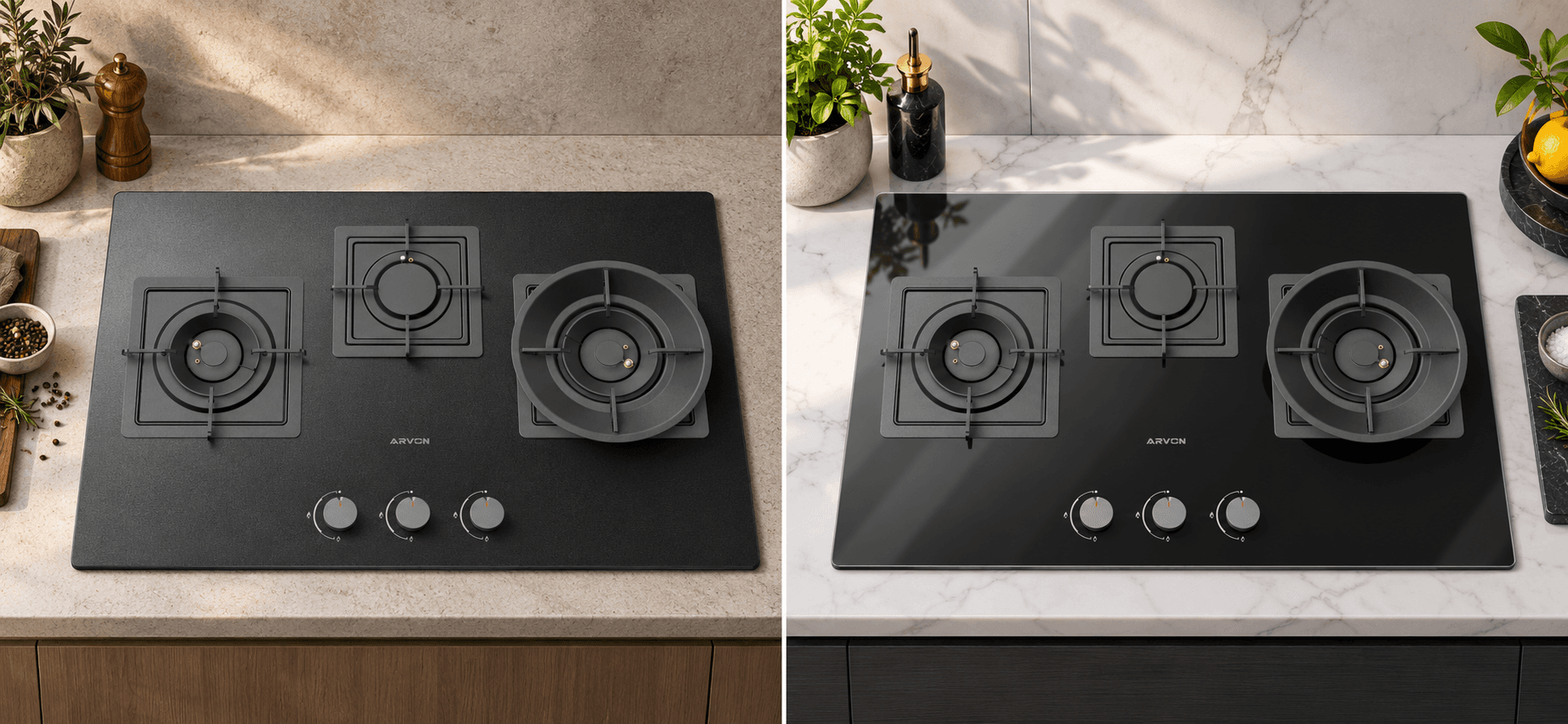 Table de Cuisson Mate ou en Verre Brillant : Laquelle Choisir pour Votre Cuisine ?